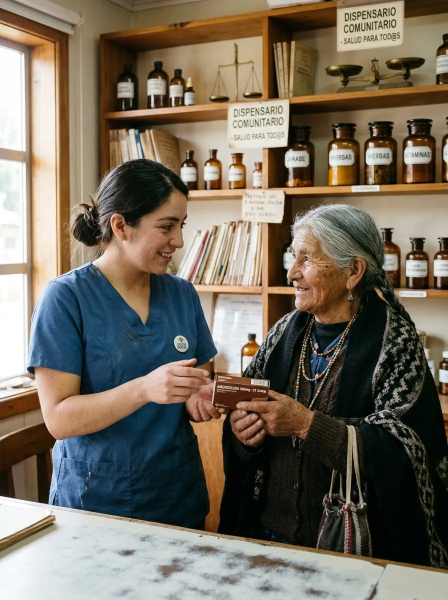 Auxilio solidario en salud y entrega fraternal de medicamentos